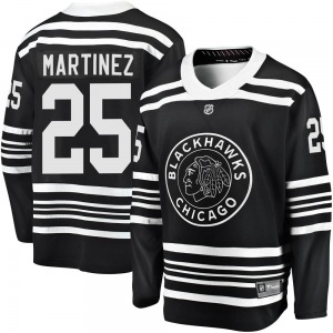 Adult Premier Chicago Blackhawks Alec Martinez Black Breakaway Alternate 2019/20 Official Fanatics Branded Jersey