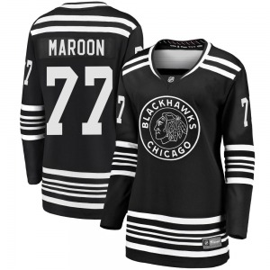 Women's Premier Chicago Blackhawks Pat Maroon Black Breakaway Alternate 2019/20 Official Fanatics Branded Jersey