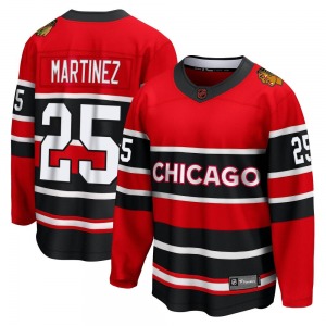 Adult Breakaway Chicago Blackhawks Alec Martinez Red Special Edition 2.0 Official Fanatics Branded Jersey