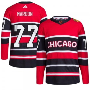 Youth Authentic Chicago Blackhawks Pat Maroon Red Reverse Retro 2.0 Official Adidas Jersey