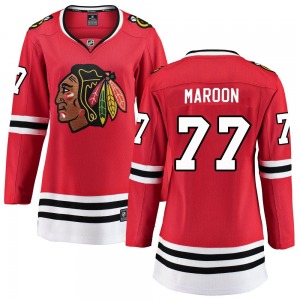 Women's Breakaway Chicago Blackhawks Pat Maroon Red Home Official Fanatics Branded Jersey